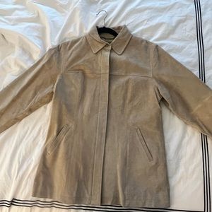 Men ami leather coat small vintage